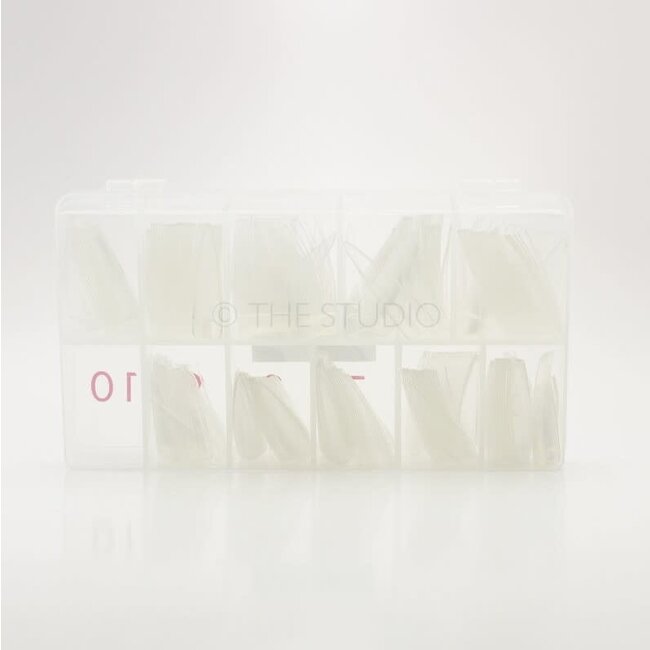 The Studio - Tip Box - Full Cover - Stiletto Clear -