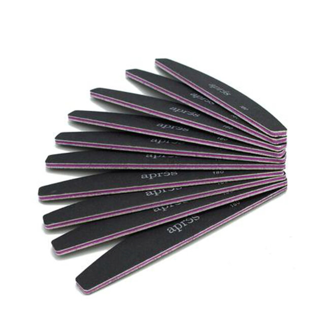 Apres - Files - 100/180  - Black 10 ct