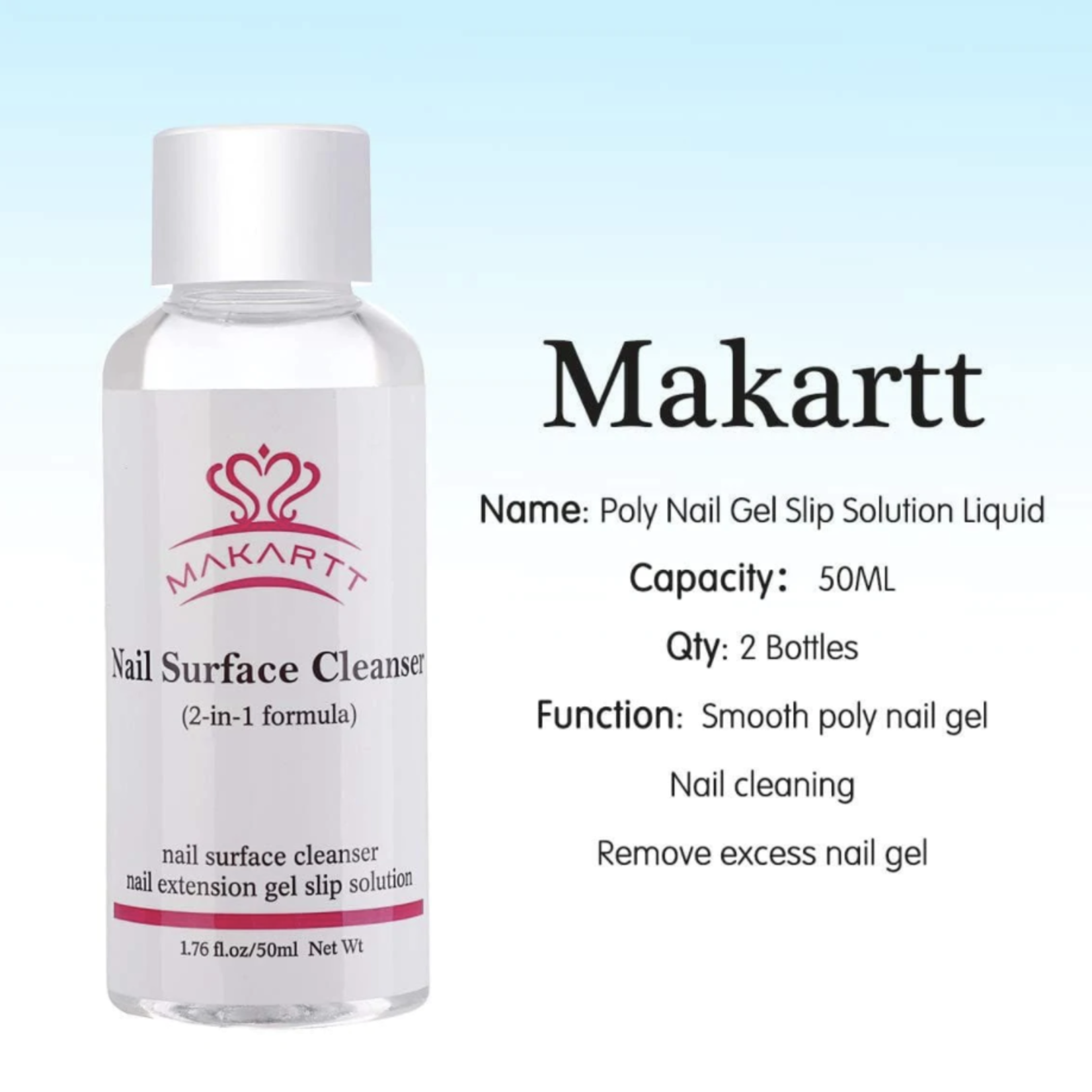 Makartt Makartt - Slip Solution Nail Cleanser Liquid Kit