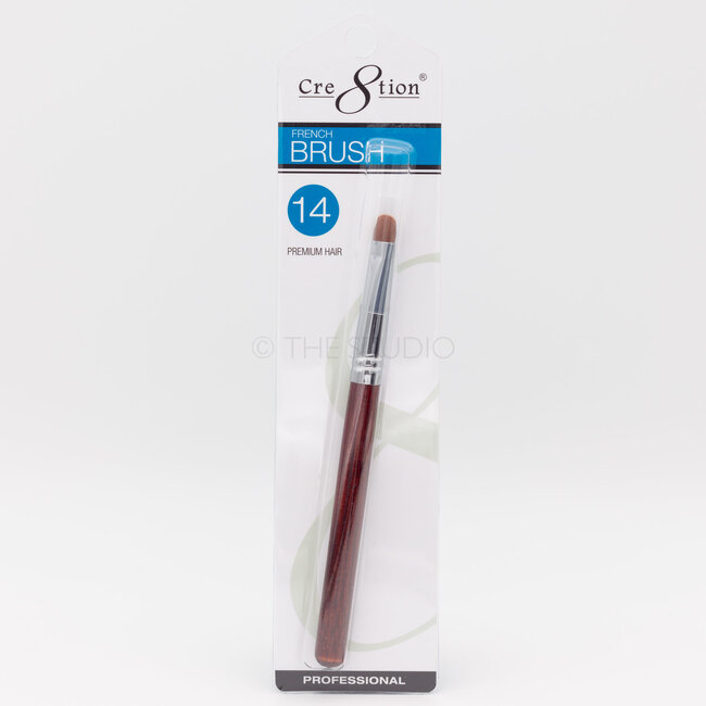Cre8tion - French Brush - Wood - #14 - 12127