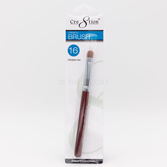 Cre8tion - French Brush - Wood - #16 - 12145