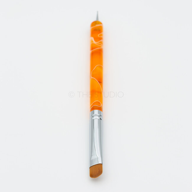 Cre8tion - French Brush w/ Dotting Tool - #12 Orange - 12126