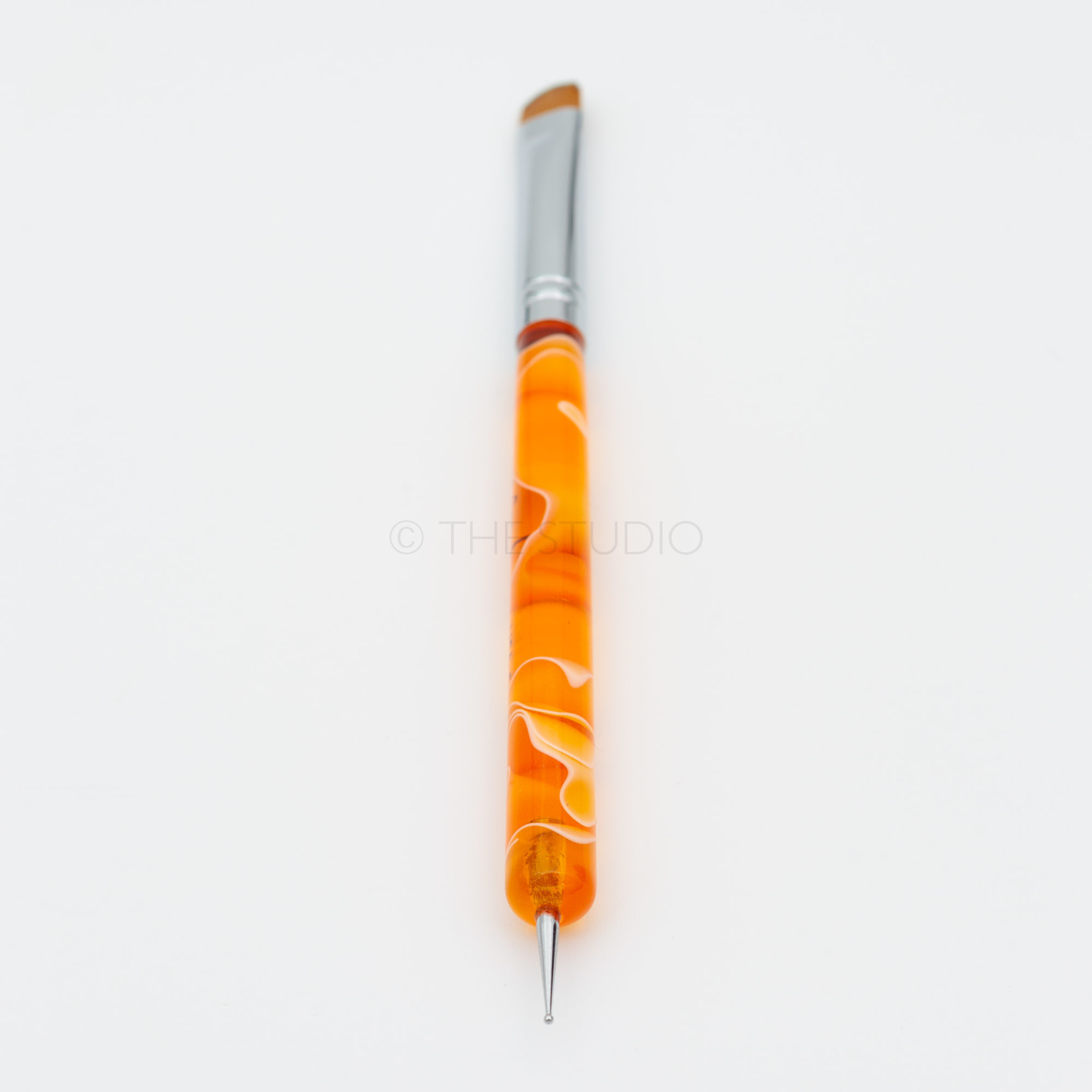 Cre8tion Cre8tion - French Brush w/ Dotting Tool - #12 Orange - 12126
