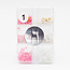 The Studio The Studio - Art Pack #343 - Assorted 3D Flower Charms - 01