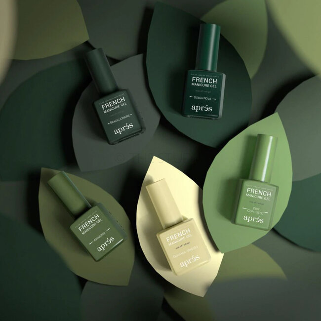 Apres - French Manicure Gel - 123 Amazonia - 0.5 oz