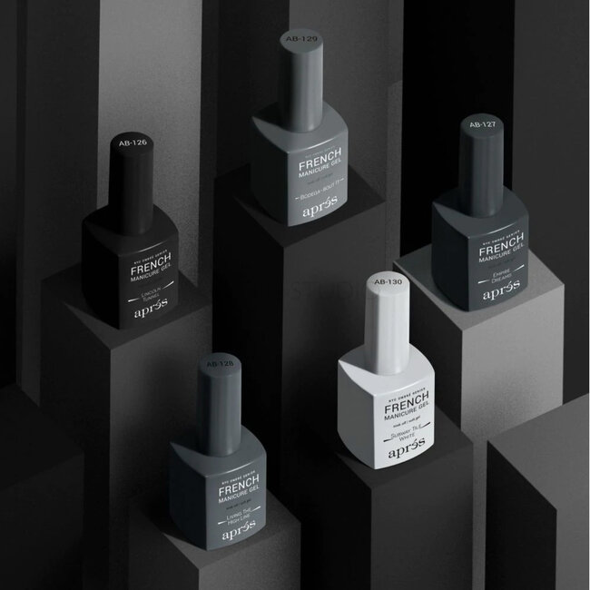 Apres - French Manicure Gel - 126 Lincoln Tunnel - 0.5 oz