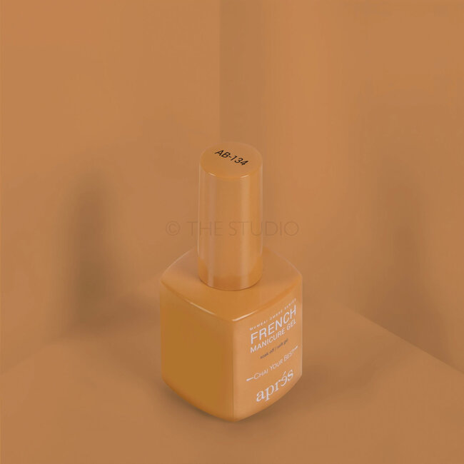 Apres - French Manicure Gel - 134 Chai Your Best - 0.5 oz