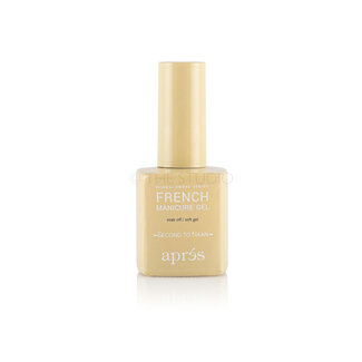 Apres Apres - French Manicure Gel - 135 Second to Naan - 0.5 oz