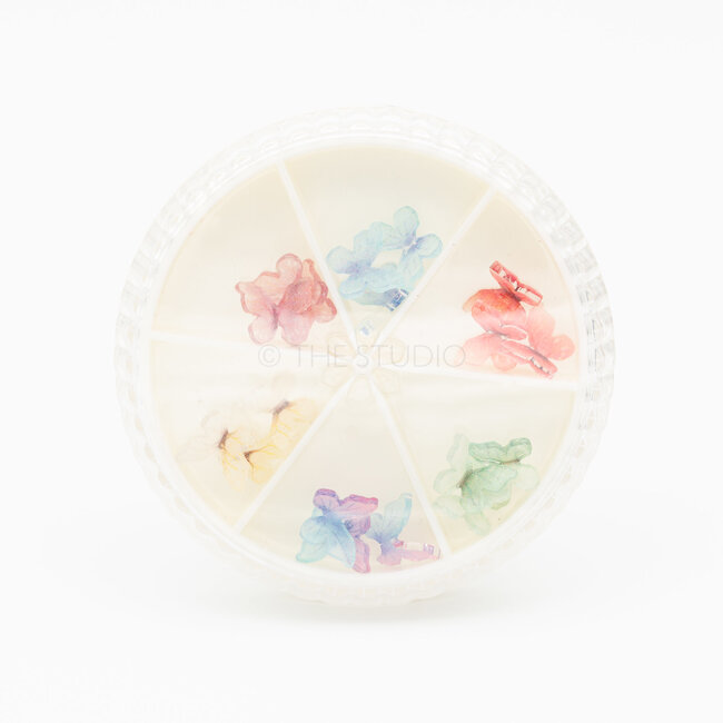 The Studio - Art Pack #385 - Assorted 3D Butterflies - 6 pcs