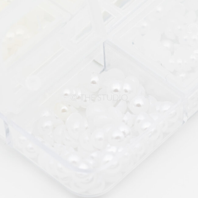 The Studio - Art Pack #366 - Assorted Mixed Pearls - 6 pcs