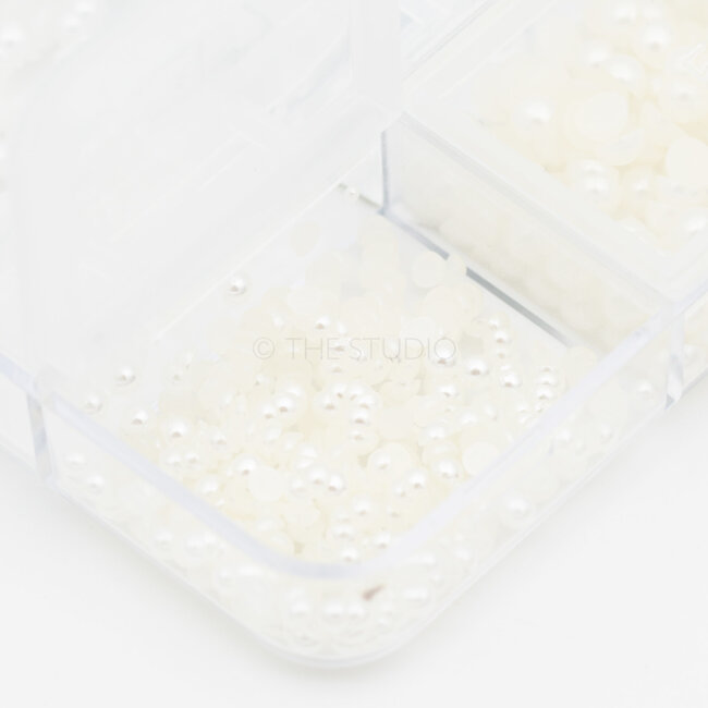 The Studio - Art Pack #366 - Assorted Mixed Pearls - 6 pcs