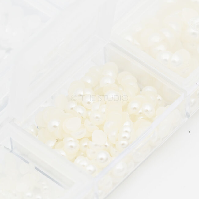 The Studio - Art Pack #366 - Assorted Mixed Pearls - 6 pcs