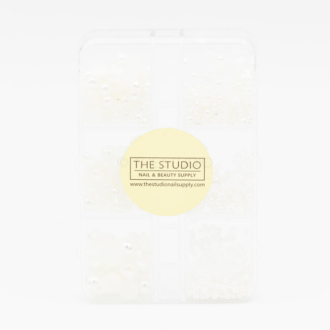 The Studio - Art Pack #367 - Assorted Pearls - 6 pcs
