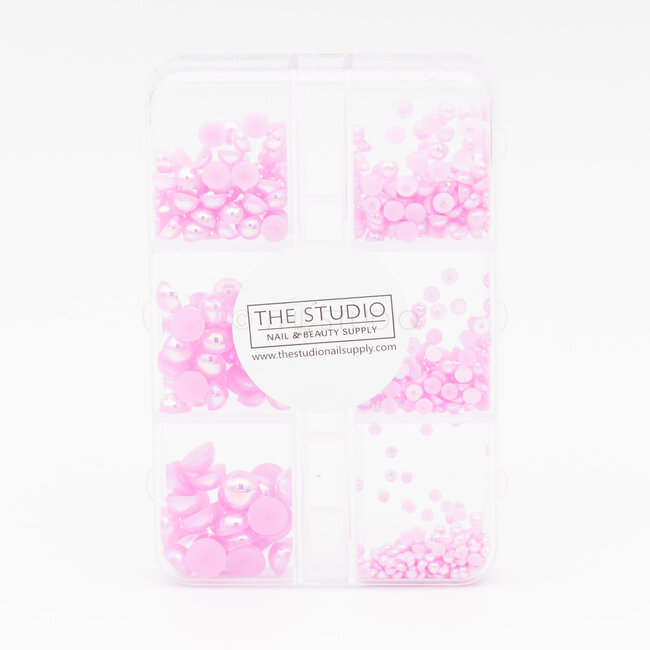 The Studio - Art Pack #368 - Assorted Lavender Pearls - 6 pcs