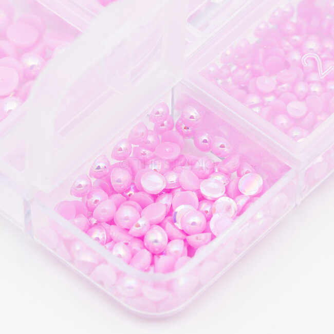 The Studio - Art Pack #368 - Assorted Lavender Pearls - 6 pcs