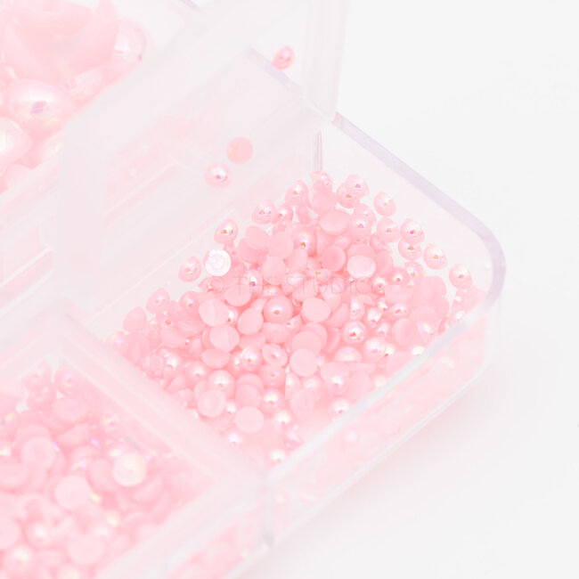 The Studio - Art Pack #378 - Assorted Pink Pearls - 6 pcs