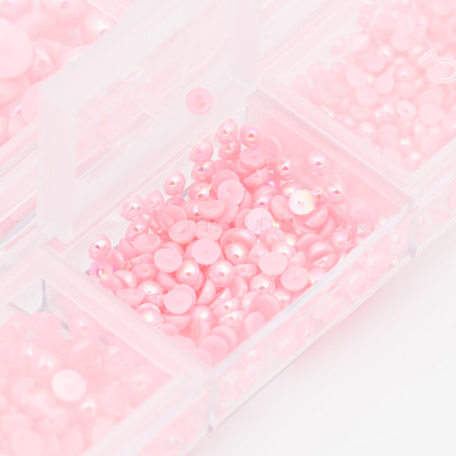 The Studio - Art Pack #378 - Assorted Pink Pearls - 6 pcs