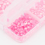 The Studio - Art Pack #379 - Assorted Hot Pink Pearls - 6 pcs
