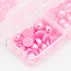The Studio - Art Pack #379 - Assorted Hot Pink Pearls - 6 pcs