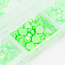 The Studio - Art Pack #381 - Assorted Neon Green Pearls - 6 pcs