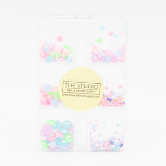 The Studio The Studio - Art Pack #388 - Assorted Pastel Pearls - 6 pcs