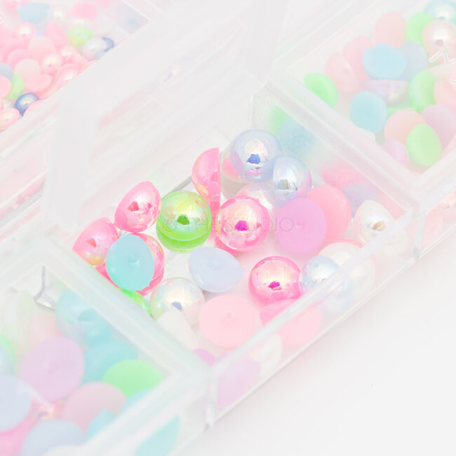 The Studio - Art Pack #388 - Assorted Pastel Pearls - 6 pcs