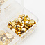 The Studio The Studio - Art Pack #371 - Assorted Gold Pearls - 6 pcs