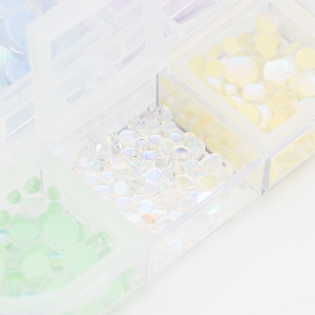 The Studio - Art Pack #341 - Assorted Pastel Rhinestones