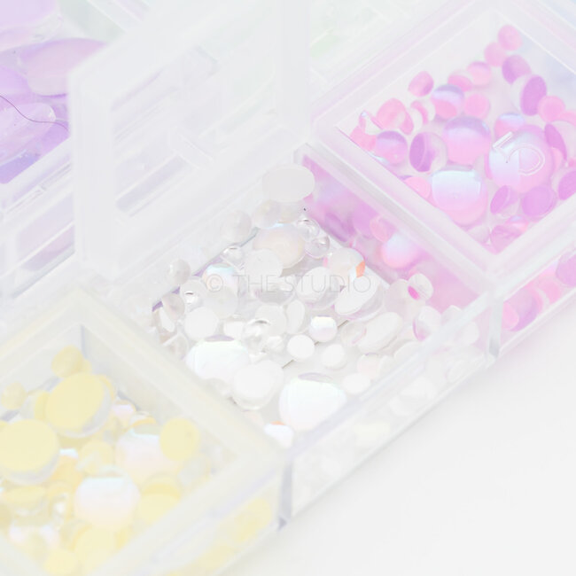 The Studio - Art Pack #341 - Assorted Pastel Rhinestones