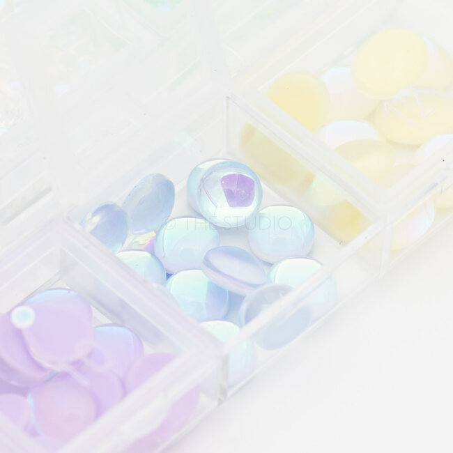 The Studio - Art Pack #341 - Assorted Pastel Rhinestones