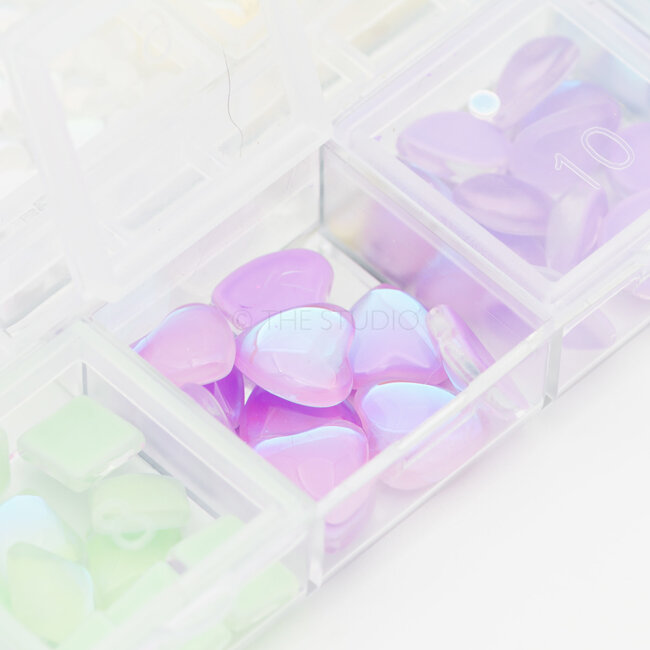 The Studio - Art Pack #341 - Assorted Pastel Rhinestones