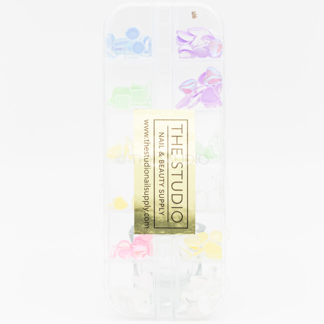 The Studio - Art Pack #342 - Assorted Pastel Rhinestones