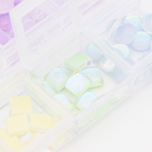 The Studio - Art Pack #342 - Assorted Pastel Rhinestones