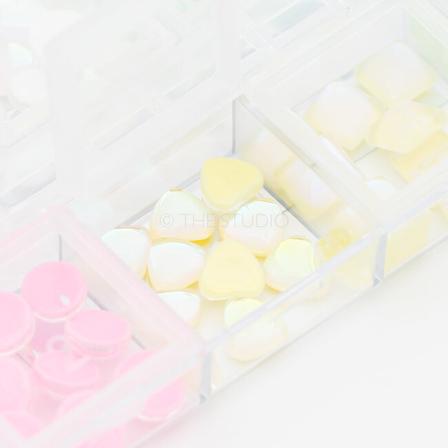 The Studio - Art Pack #342 - Assorted Pastel Rhinestones