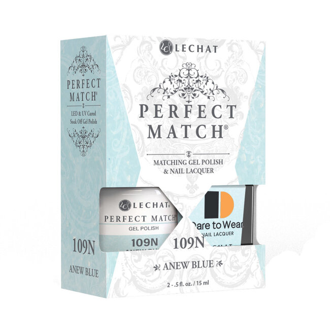 Perfect Match - 109N - DUO Polish - Anew Blue