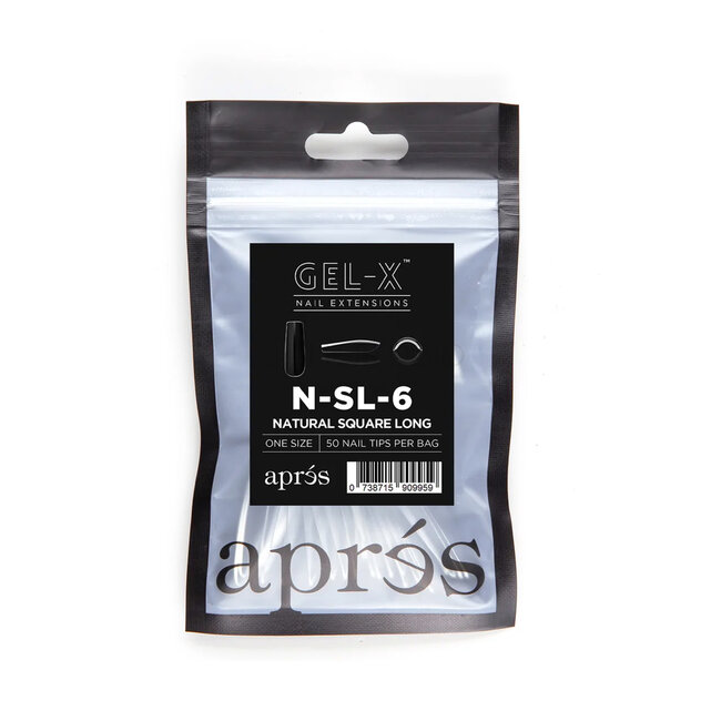 Apres - Refill Bags - Natural - Square Long - #6