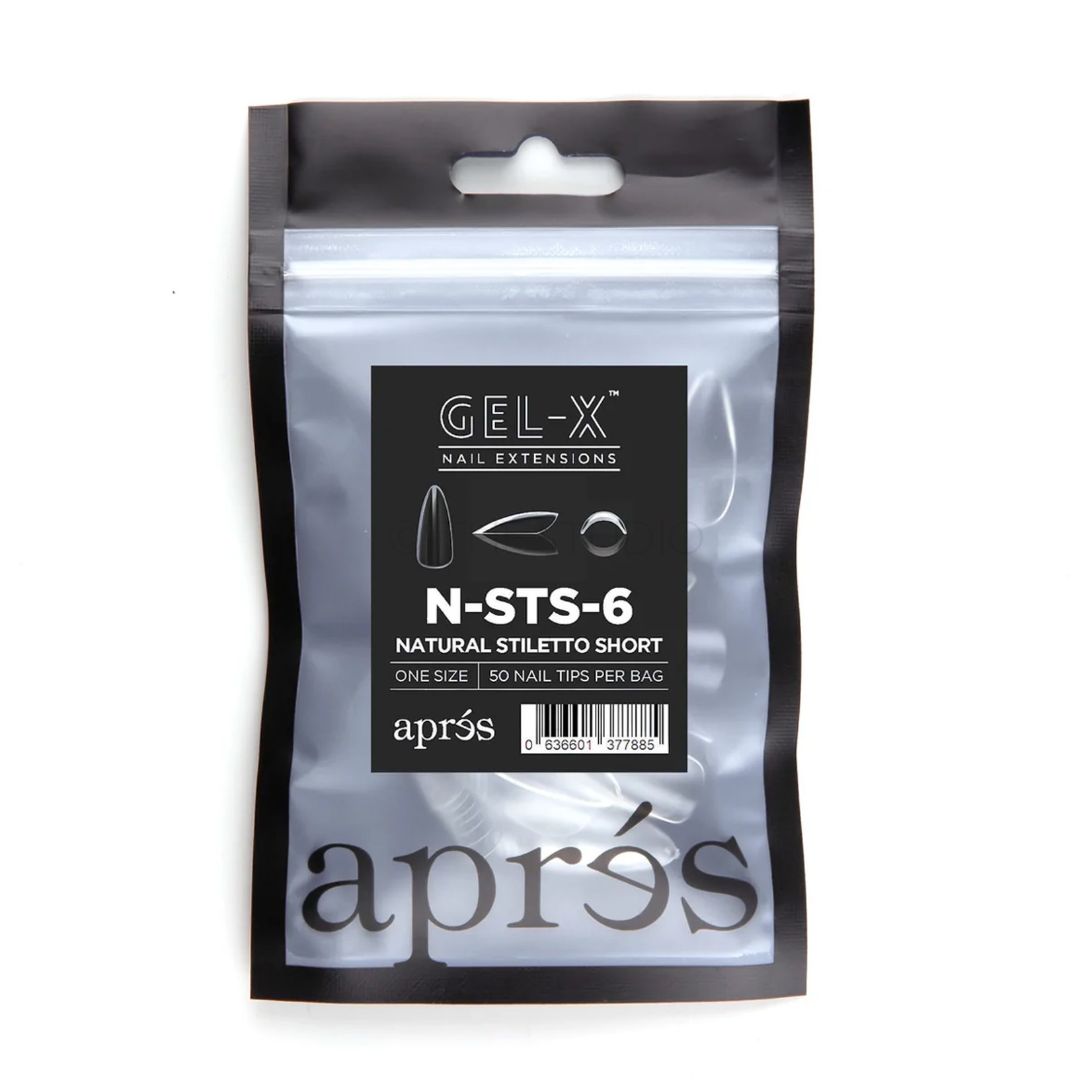 Apres Apres - Refill Bags - Natural - Stiletto Short - #6