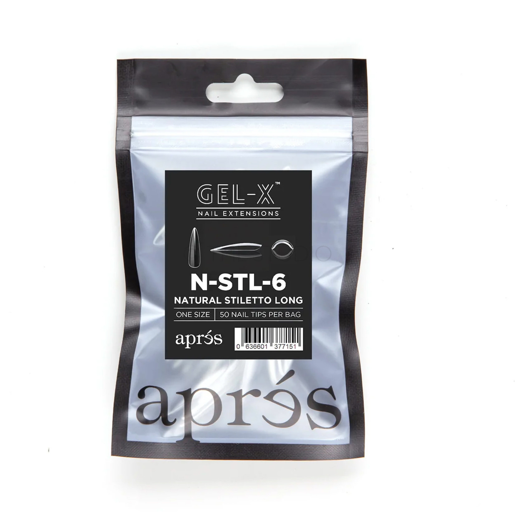 Apres Apres - Refill Bags - Natural - Stiletto Long - #6