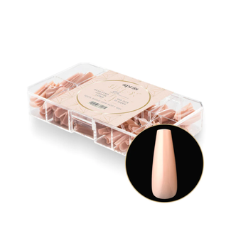 Apres Apres - Tip Box Gel X - Lila - Sculpted Coffin - Long