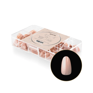Apres Apres - Tip Box Gel X - Lila - Natural Round - Short