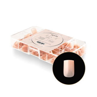 Apres Apres - Tip Box Gel X - Lila - Natural Square - Extra Short
