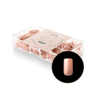 Apres Apres - Tip Box Gel X - Lila - Natural Square - Short