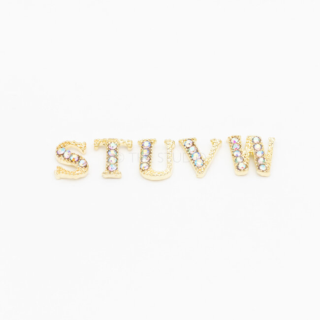 The Studio - Art Pack #384 - Letter Rhinestone - Gold