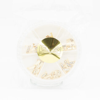 The Studio The Studio - Art Pack #384 - Letter Rhinestone - Gold