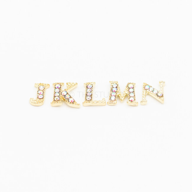 The Studio - Art Pack #384 - Letter Rhinestone - Gold