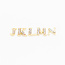 The Studio The Studio - Art Pack #384 - Letter Rhinestone - Gold
