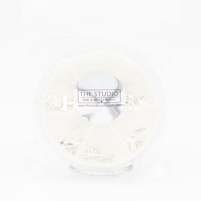 The Studio - Art Pack #383 - Letter Rhinestone - Silver