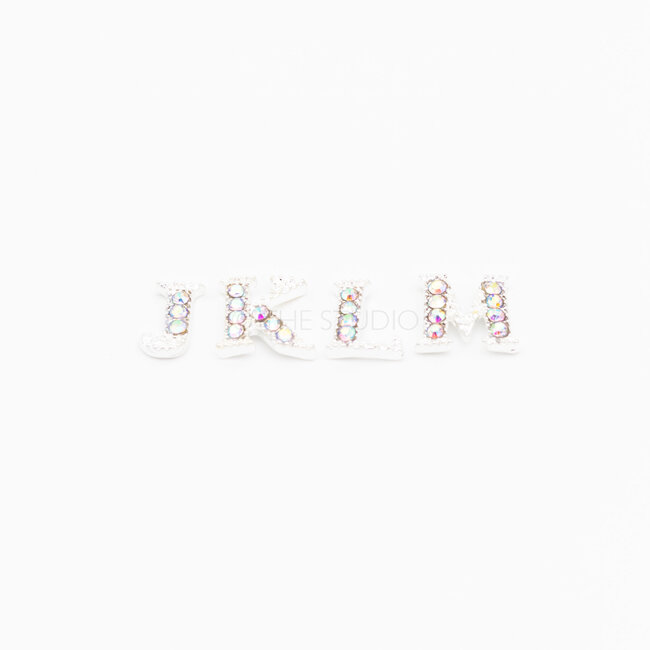 The Studio - Art Pack #383 - Letter Rhinestone - Silver