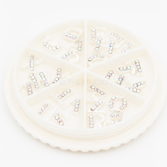 The Studio - Art Pack #383 - Letter Rhinestone - Silver