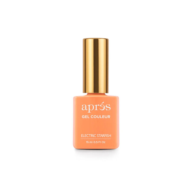 Apres Apres - Gel Couleur - 208 Electric Starfish - 0.5 oz
